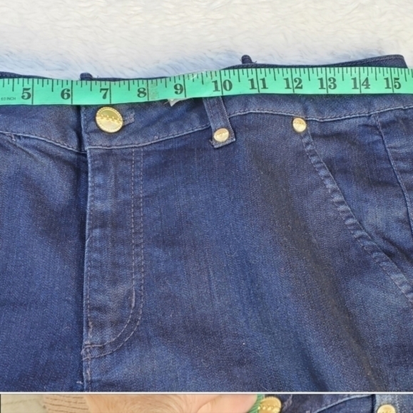Caché Gold button cuffed‎ trouser jeans 12 - Picture 4 of 13